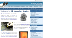 Desktop Screenshot of lpdlabservices.co.uk