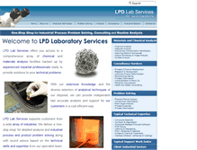 Tablet Screenshot of lpdlabservices.co.uk